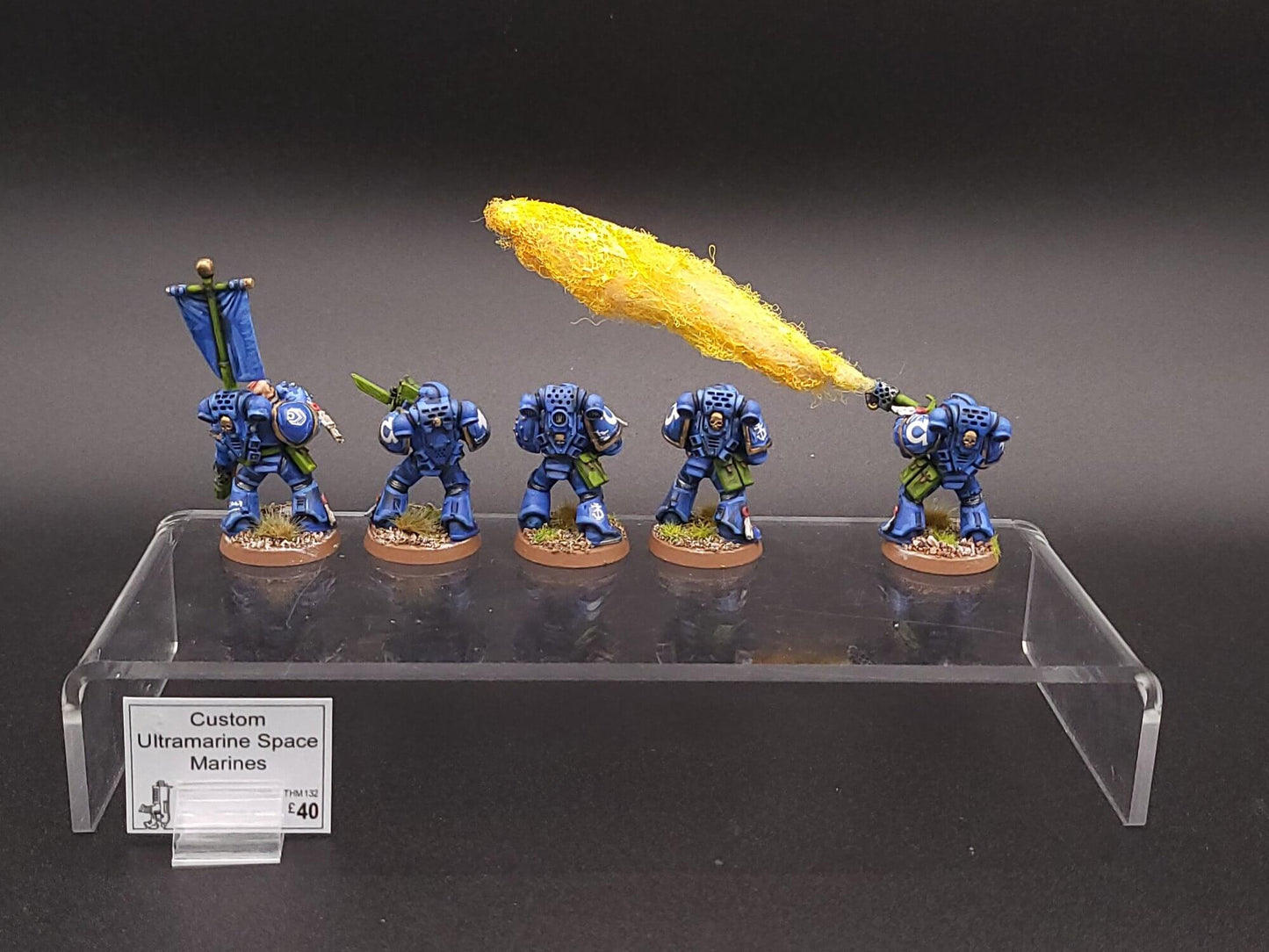 Custom Ultramarine Space Marines
