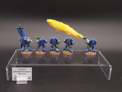 Custom Ultramarine Space Marines
