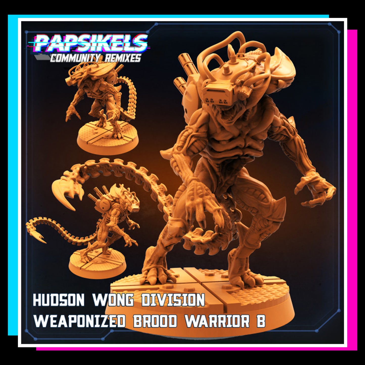 UDSON WONG DIVISION WEAPONIZED BROOD WARRIOR B
